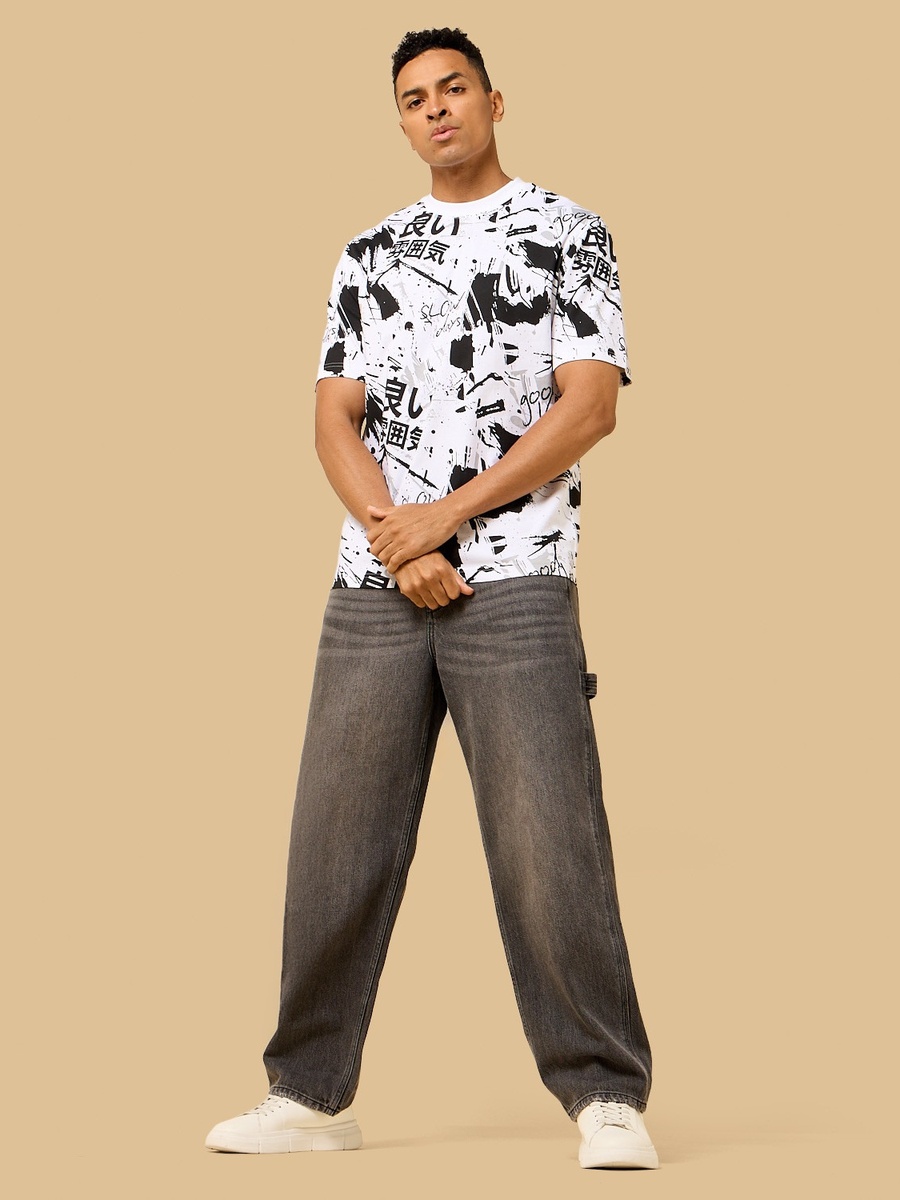 Graffiti Print T-Shirt