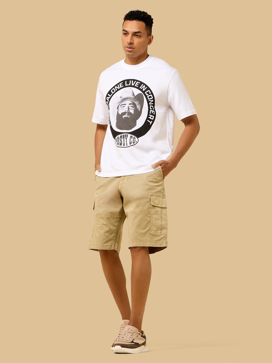 Post Malone Print Relaxed Fit T-Shirt