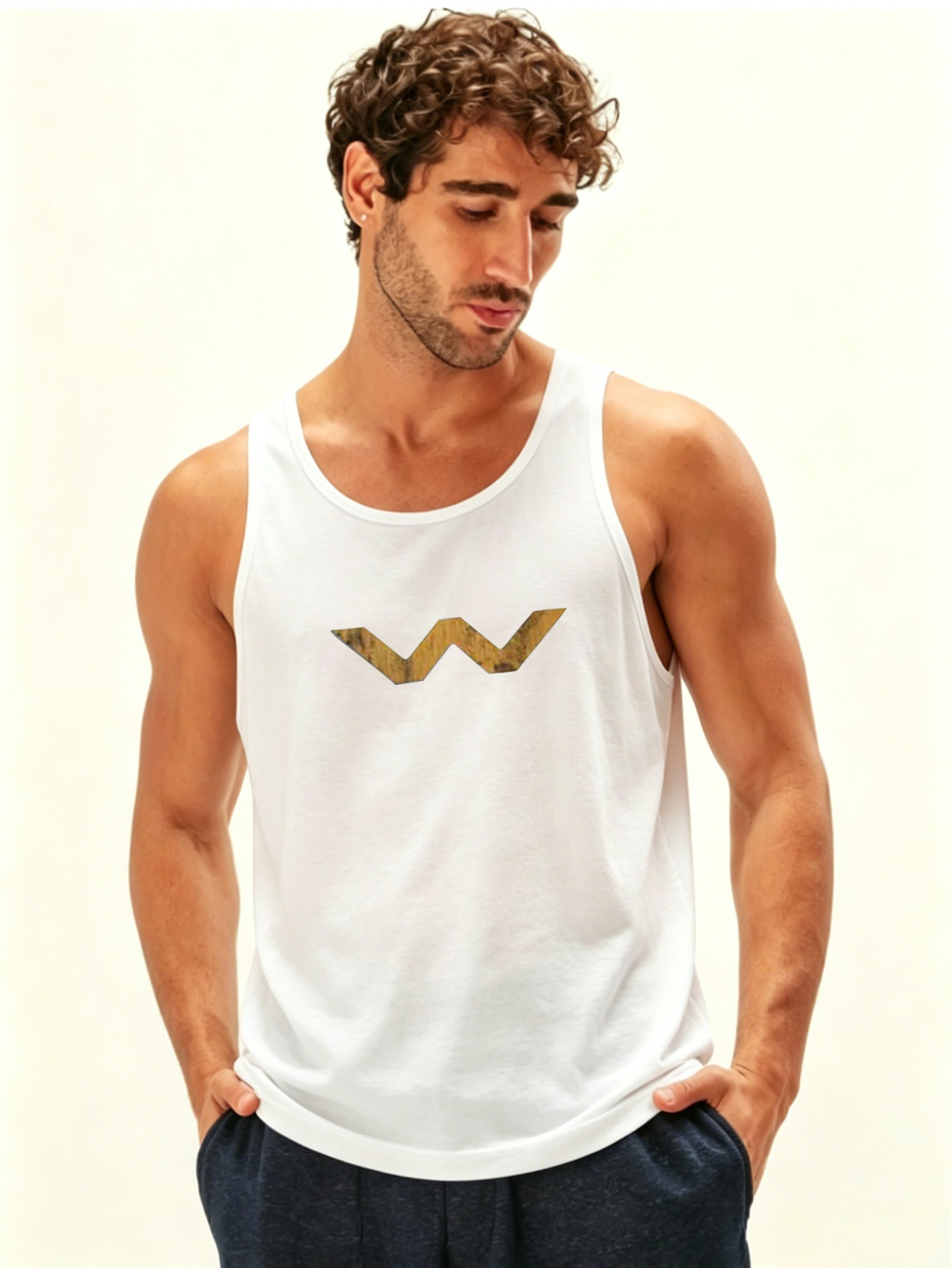 Men Summer Lightweight Tank Top