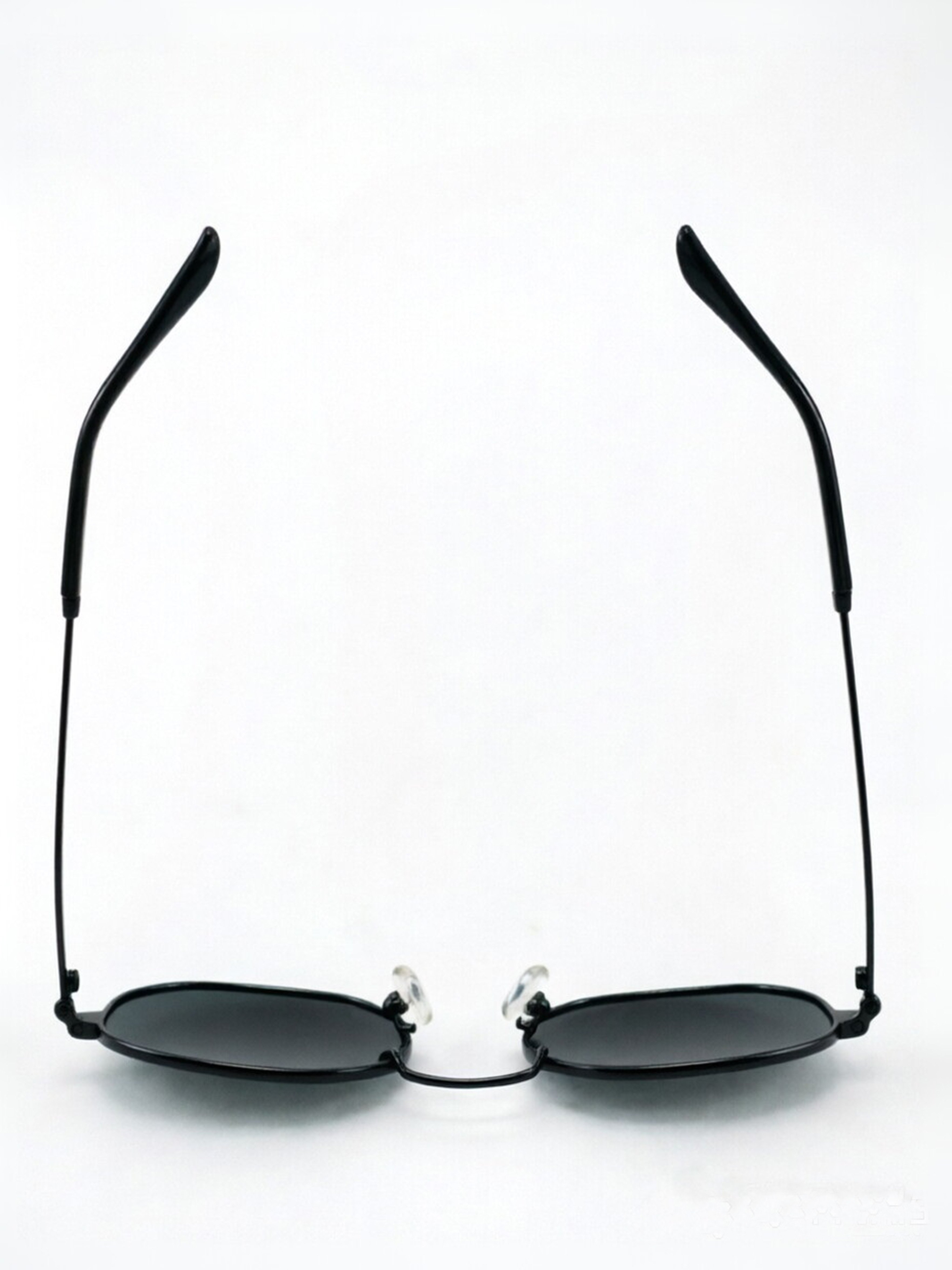 Black Round Hexagonal Sunglasses