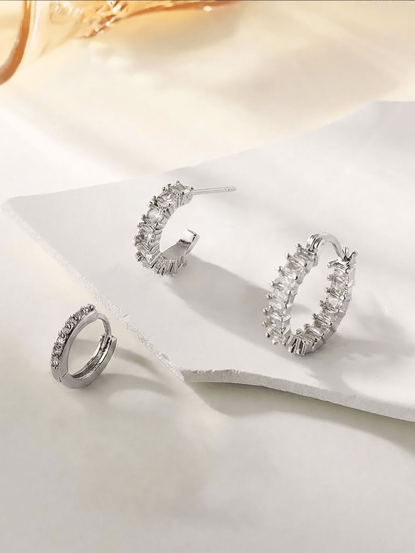 Silver Stud Earrings