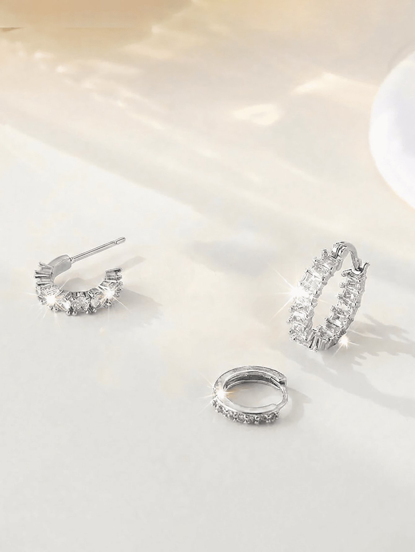 Silver Stud Earrings