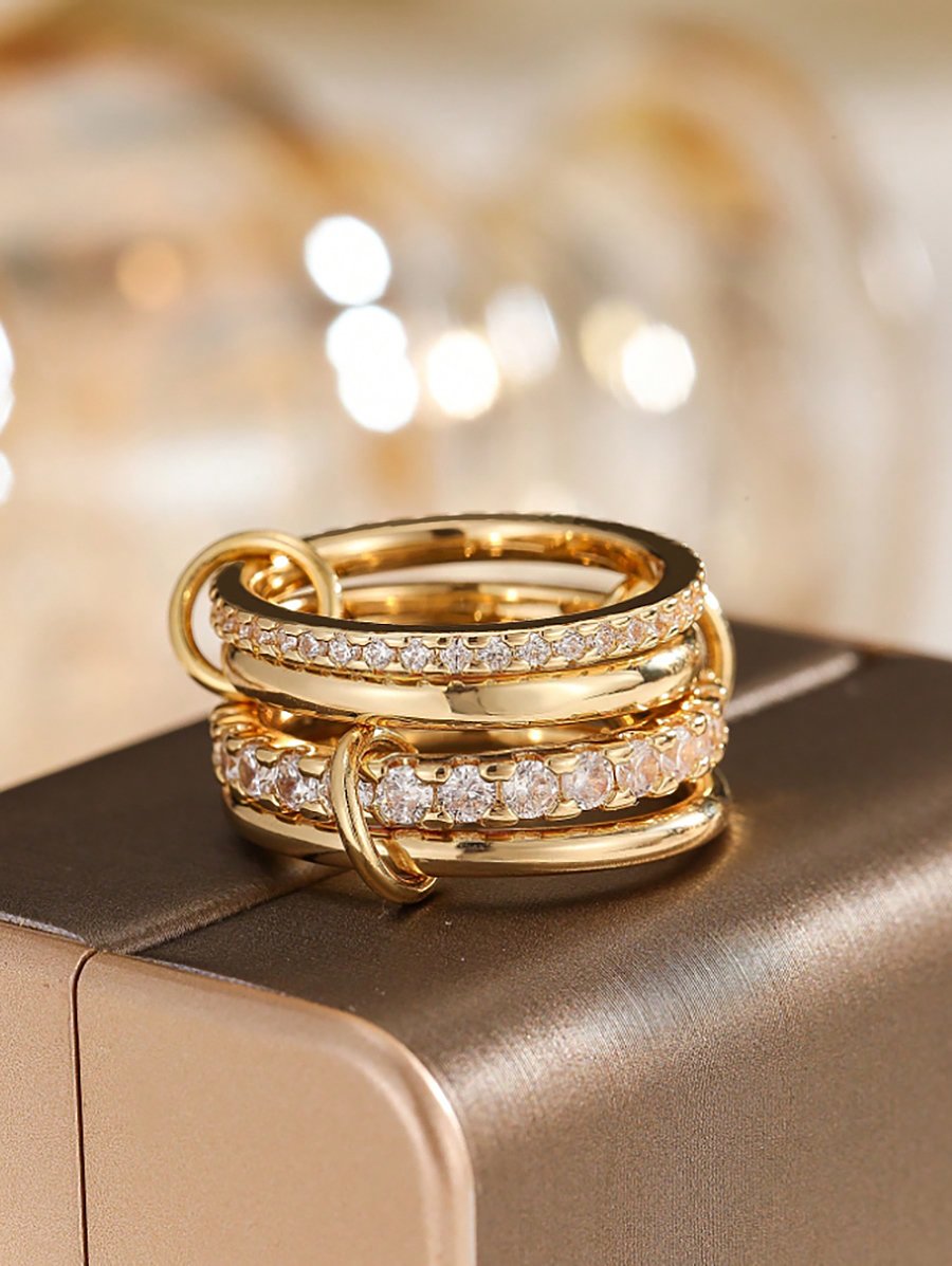 Gold Embellished Ring