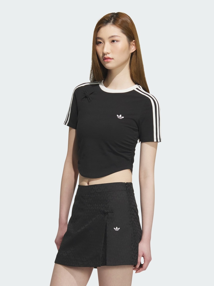 New CN 3-Stripes Crop T-Shirt