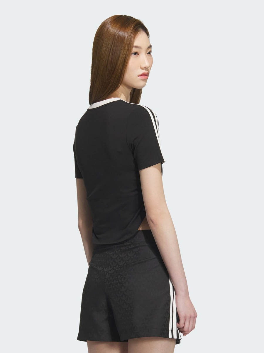 New CN 3-Stripes Crop T-Shirt