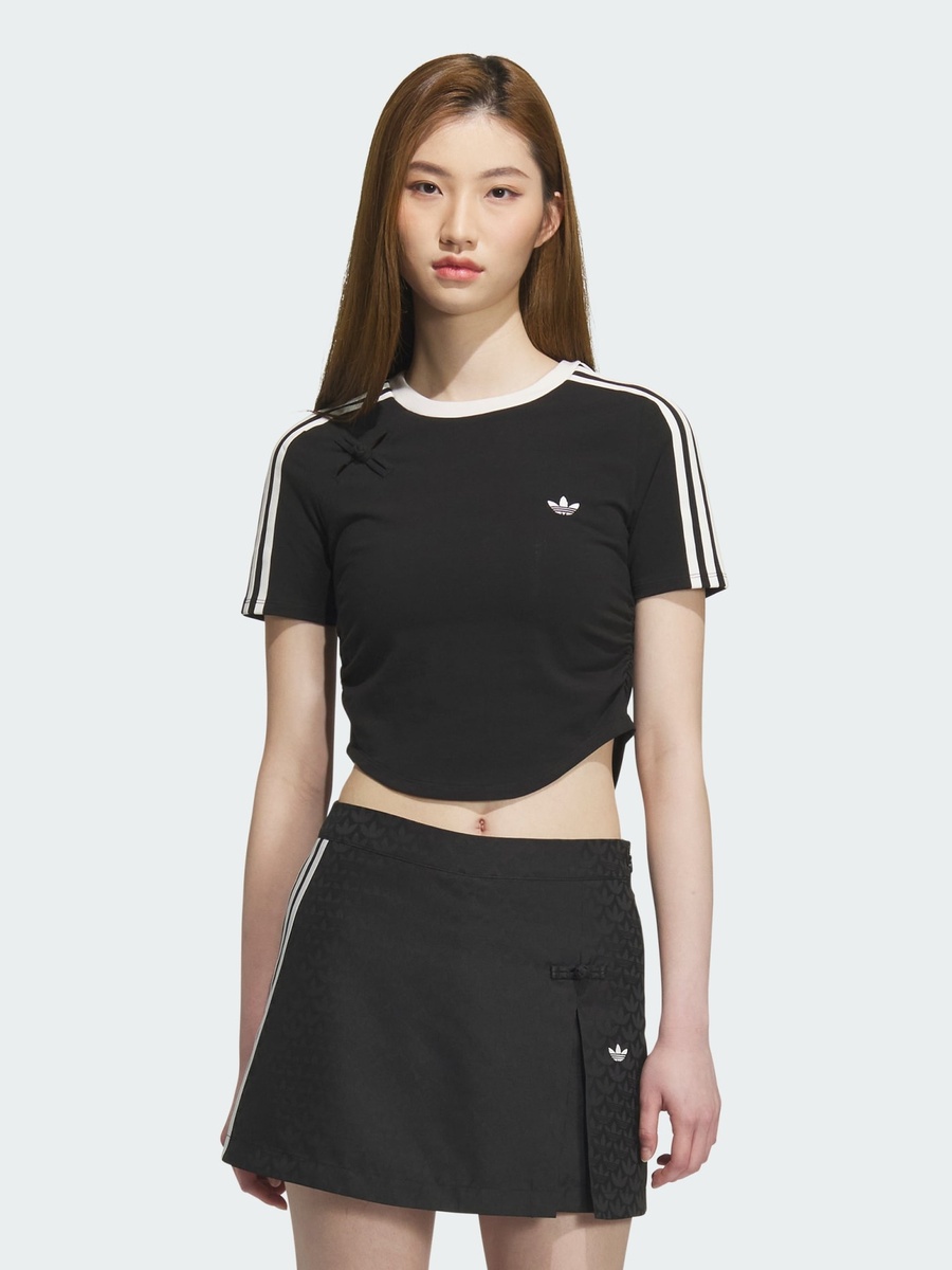 New CN 3-Stripes Crop T-Shirt