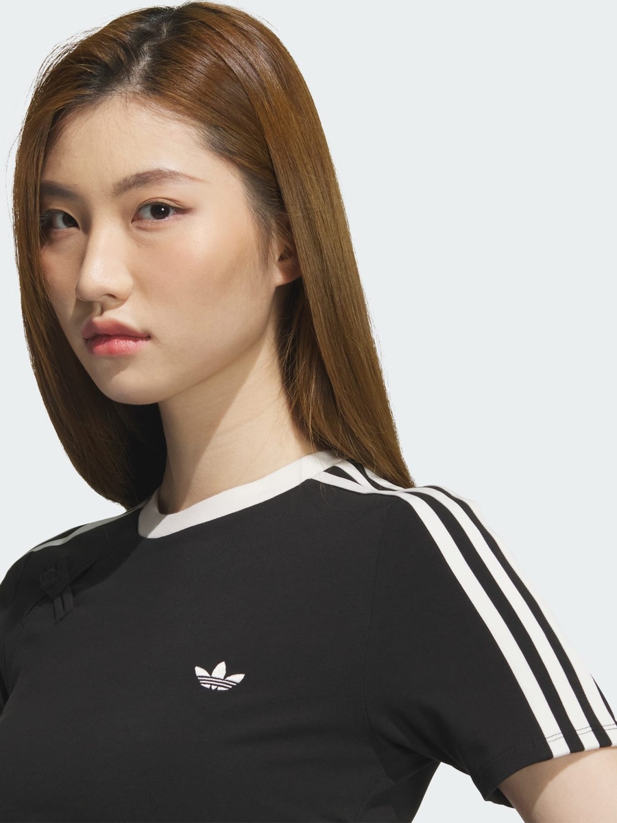 New CN 3-Stripes Crop T-Shirt