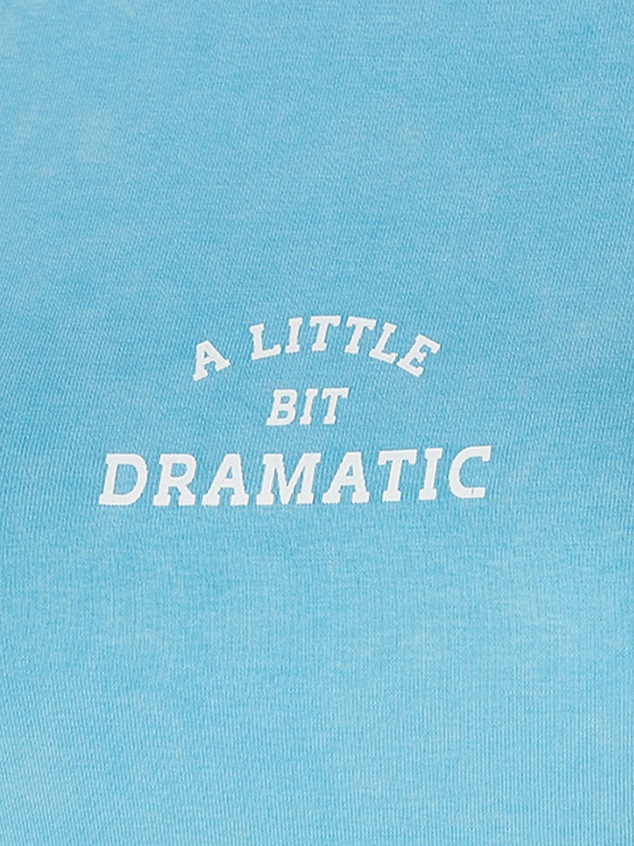 T-Shirt with Slogan Print