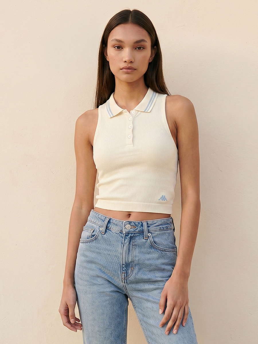 Sleeveless Polo T-Shirt