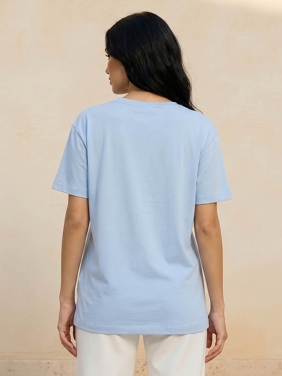 Logo Embroidered T-Shirt
