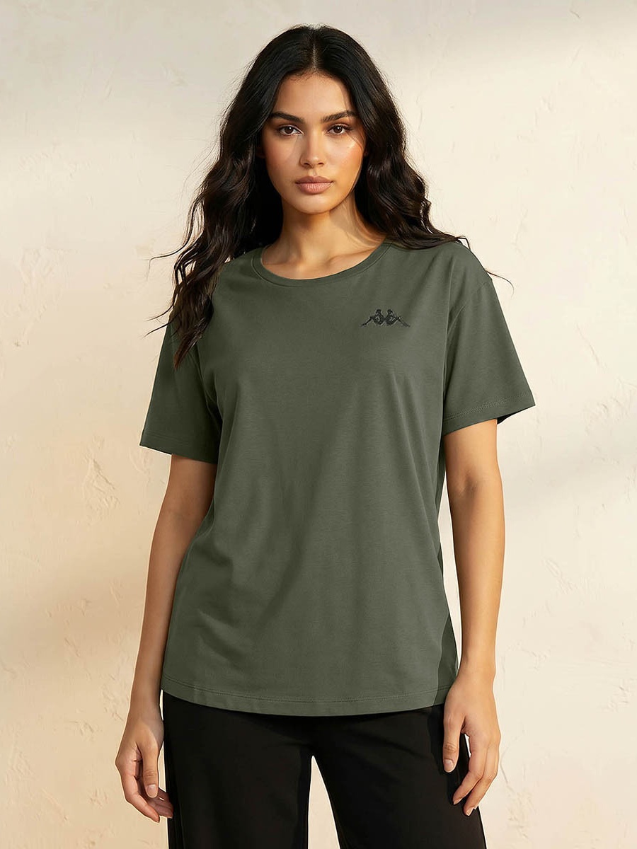 Logo Embroidered T-Shirt