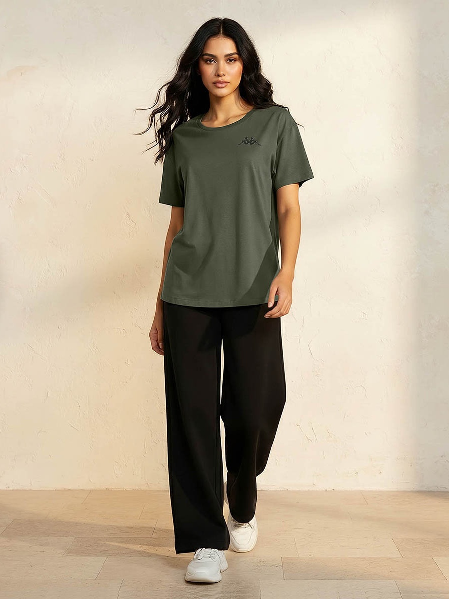 Logo Embroidered T-Shirt