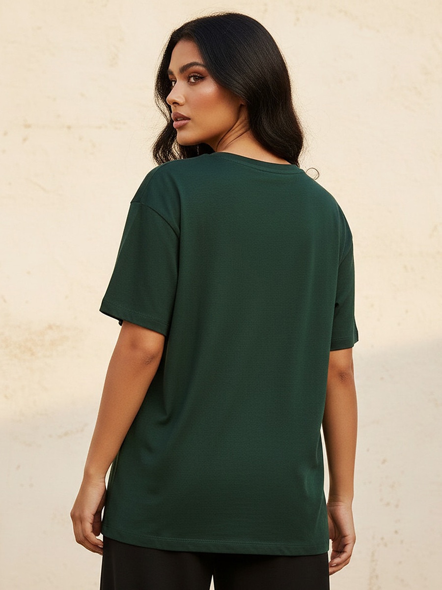 Logo Embroidered T-Shirt