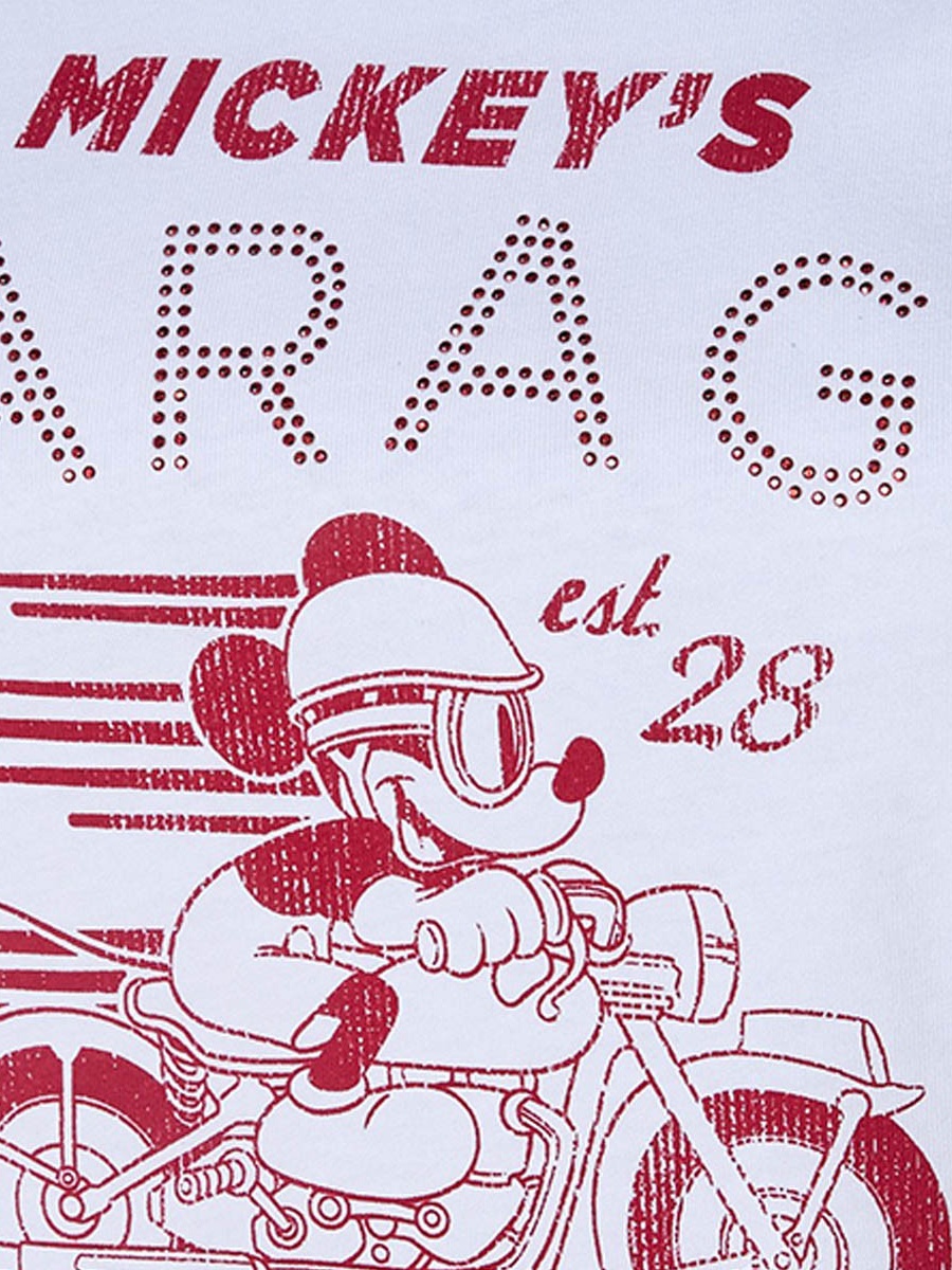 Mickey Mouse Regular Fit Cotton T-Shirt