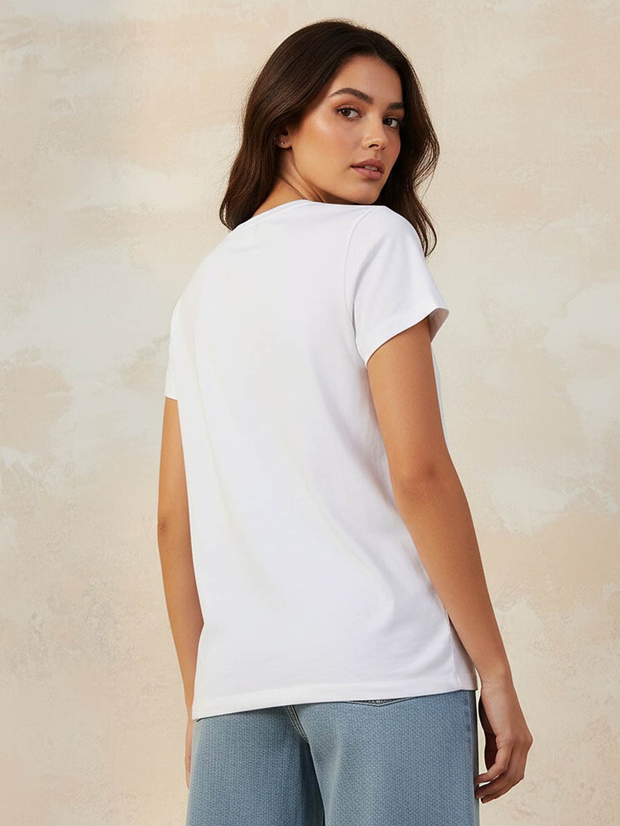 Mickey Mouse Regular Fit Cotton T-Shirt