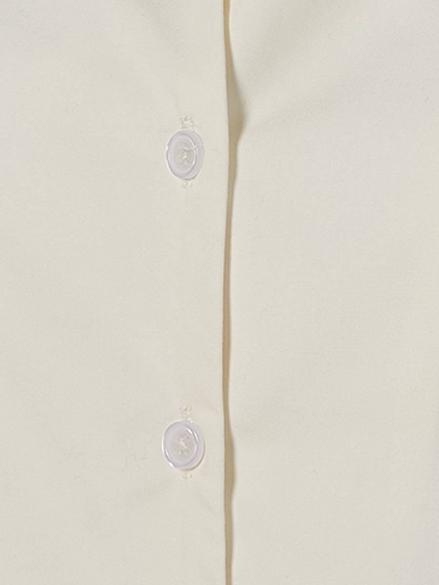 Poplin Shirt with Volume Sleeves