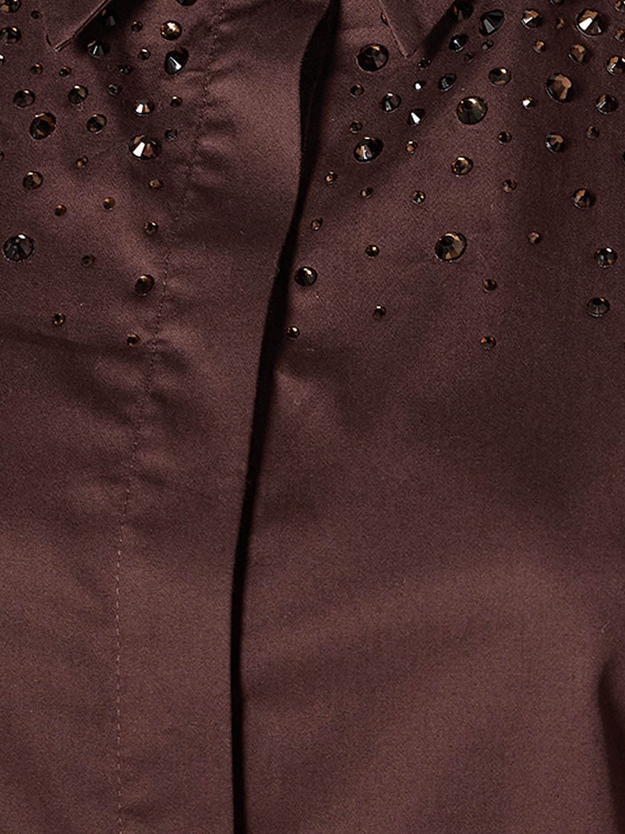 Cotton Shirt with Embellishment