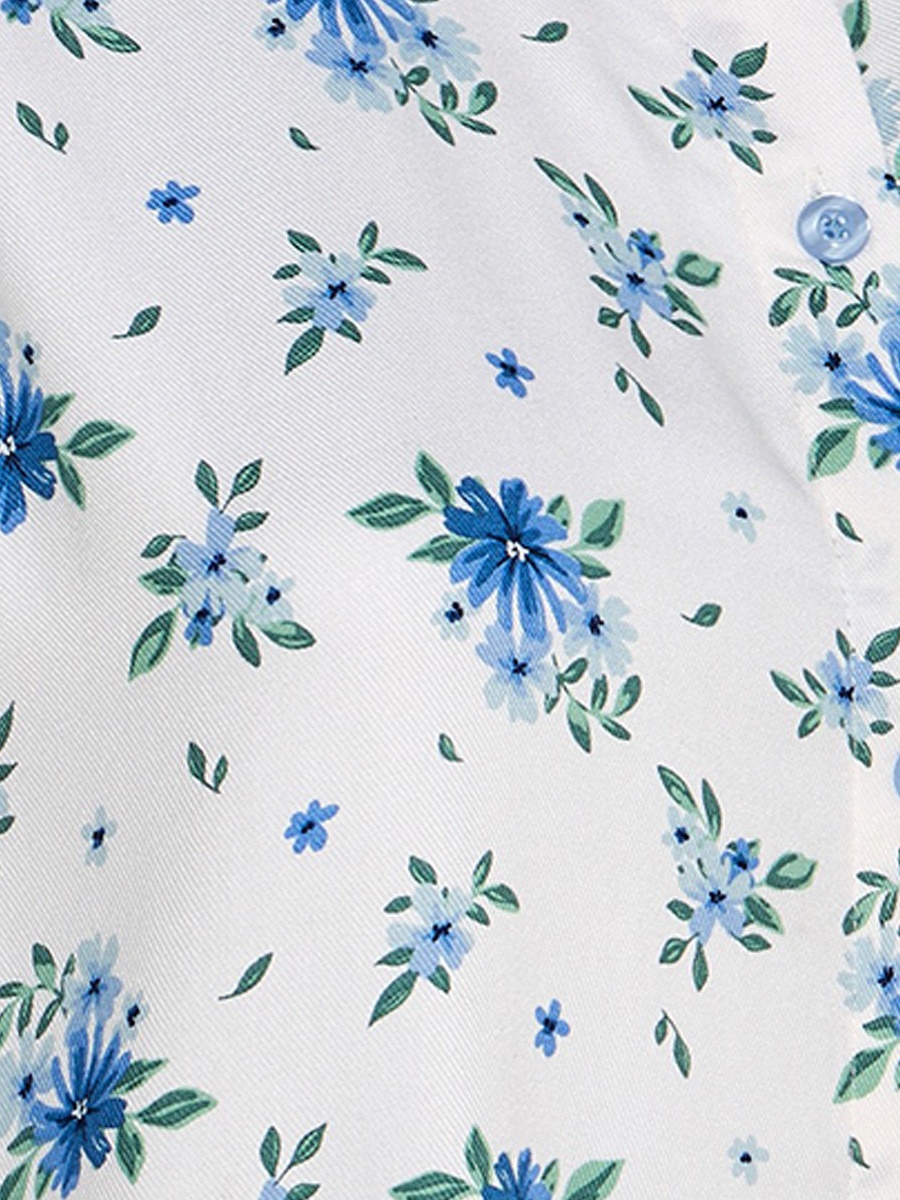 Set of 2 - Short Sleeve Roll-Up Cuff Viscose Sleepshirt