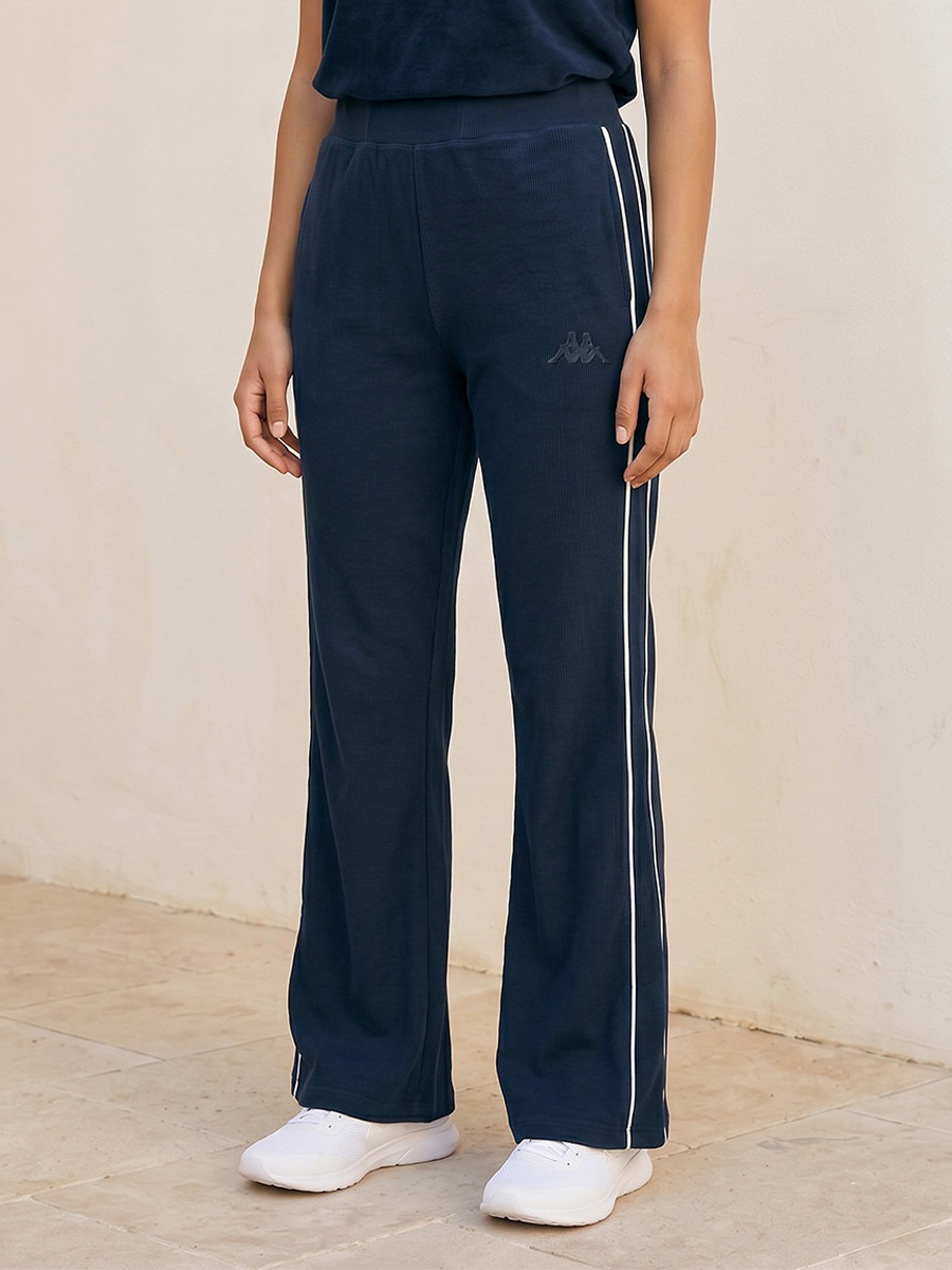 2 Way Stretch Ribbed Wide Leg Pants