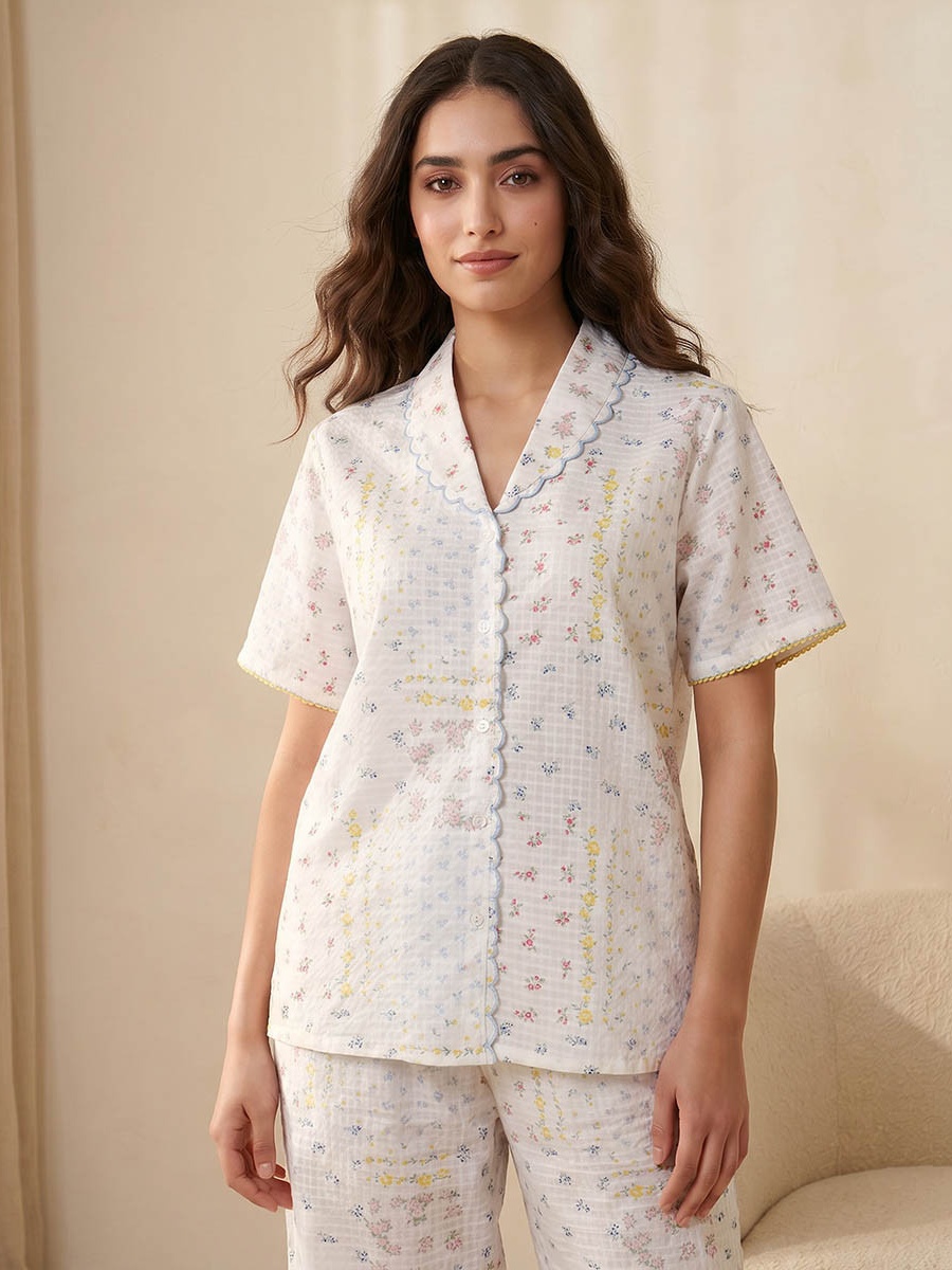 Pyjama Set with Shirt and Trousers