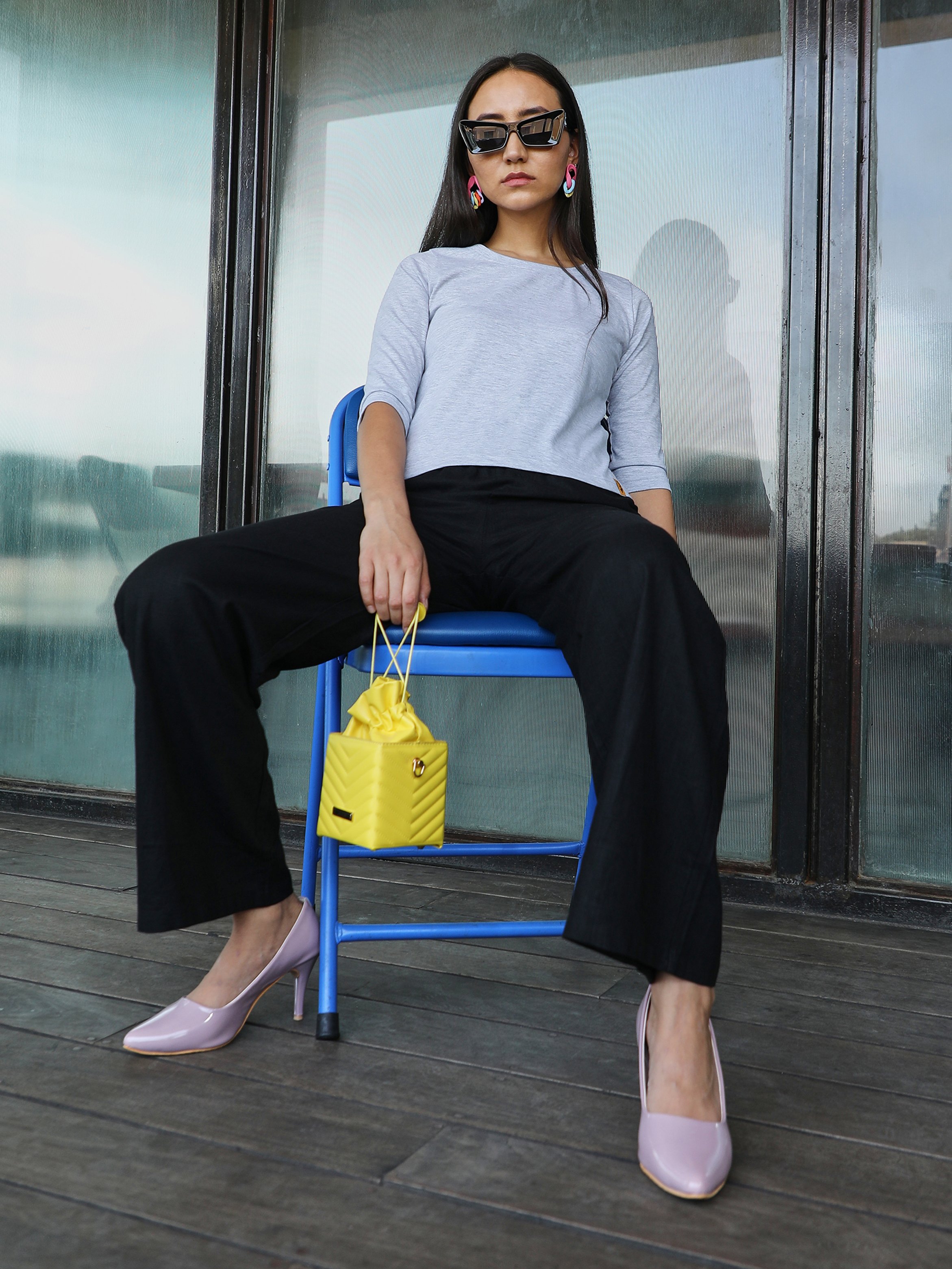 Light Grey Basic Lounge T-Shirt