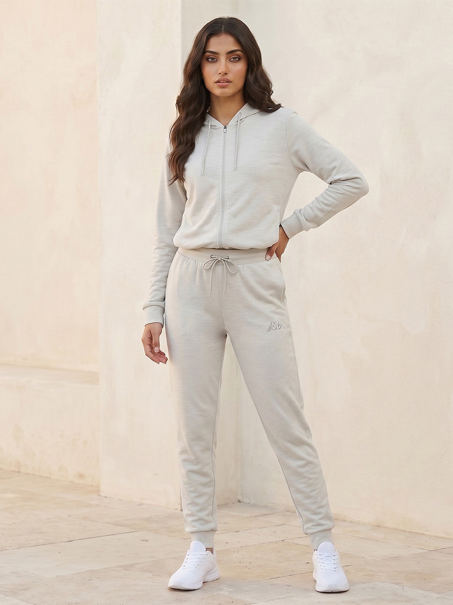 Logo Embroidered Non-Stretch Joggers