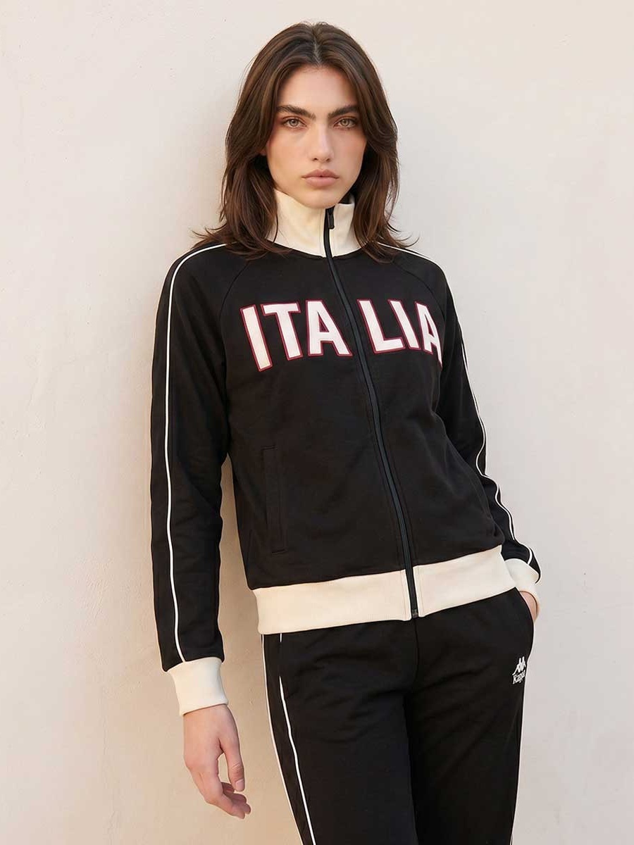 Zip Through Embroidered Jacket