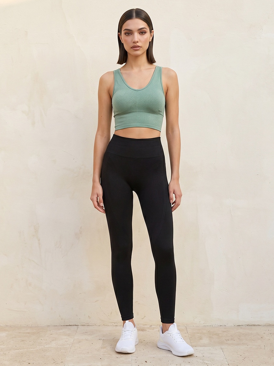 Soft Touch V Neck Sports Bra