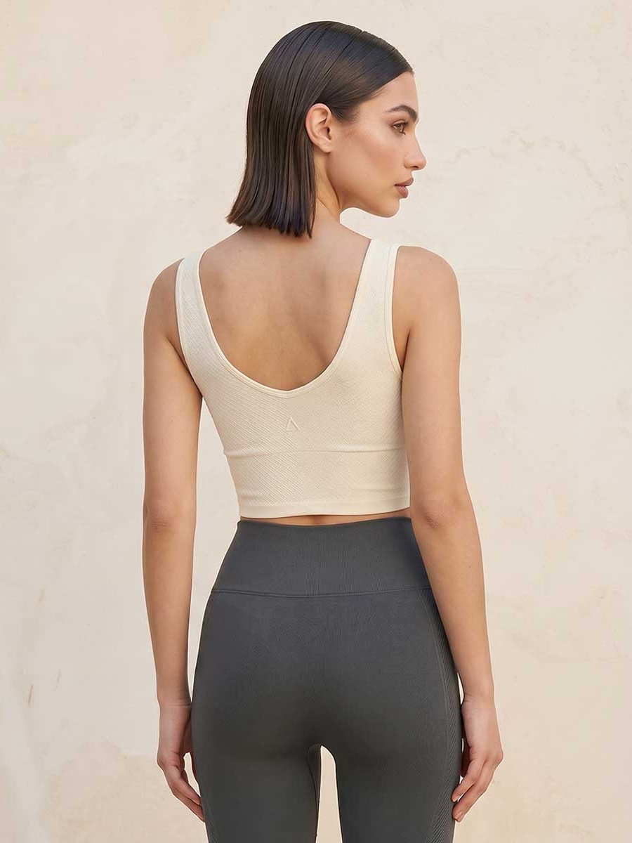 Soft Touch V Neck Sports Bra