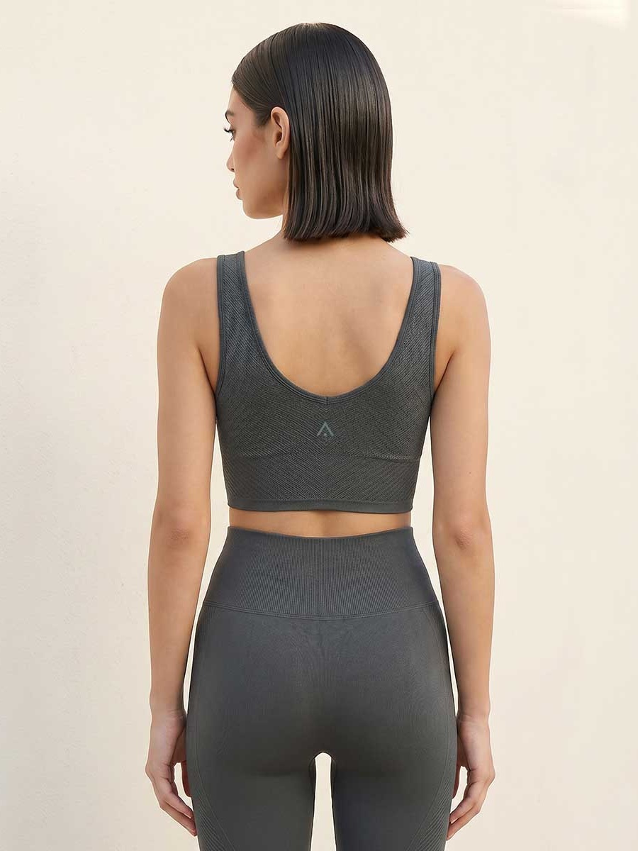 Soft Touch V Neck Sports Bra