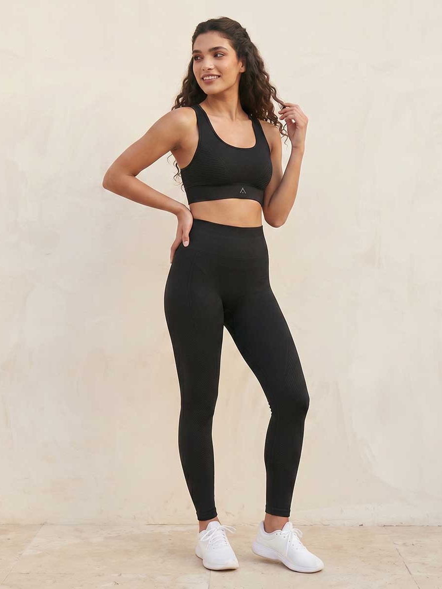 Seamless 4 Way Stretch Sports Bra