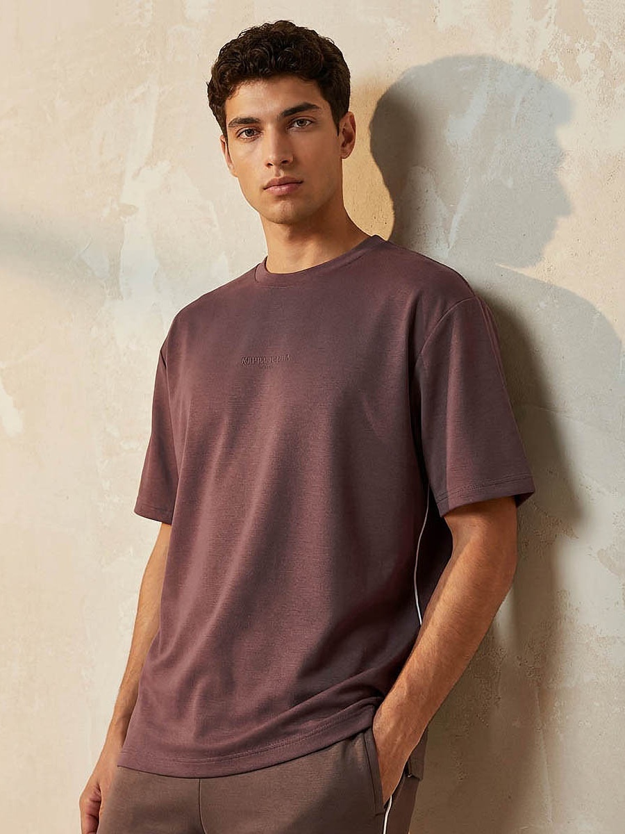 Logo Detail Soft Touch T-Shirt