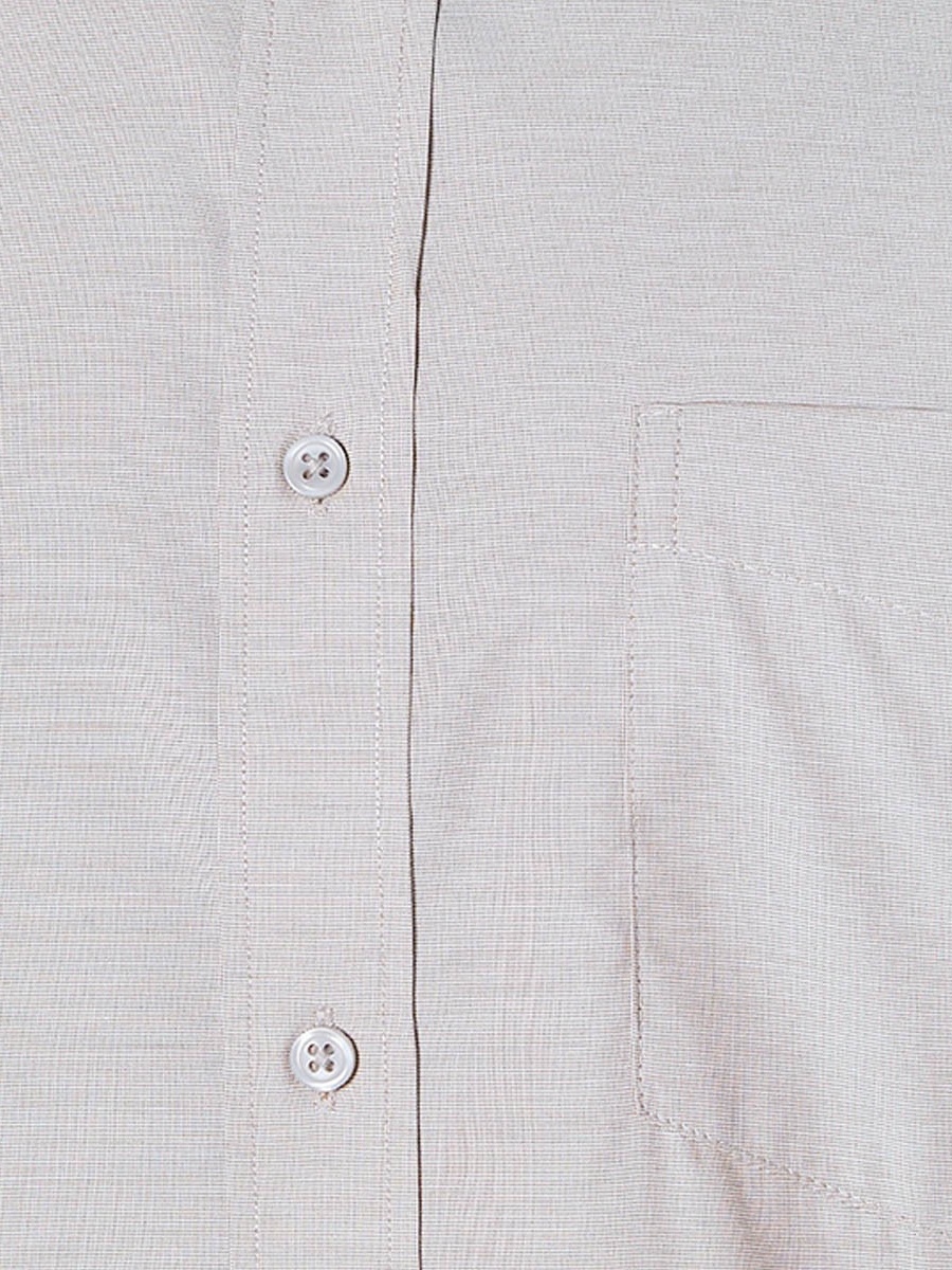 Regular Fit Collared Textured Long Sleeves Shirt