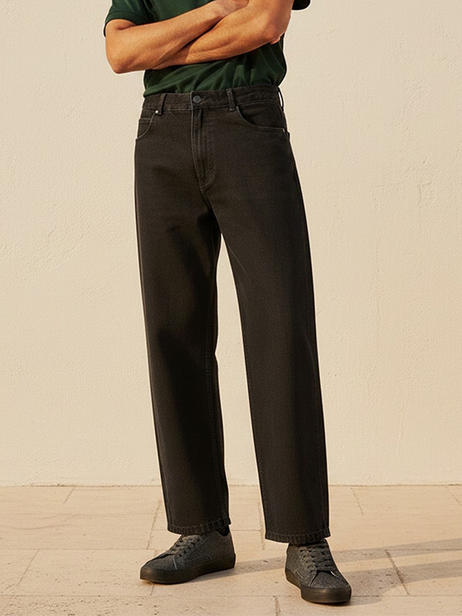 Baggy Fit Mid-Rise Jeans