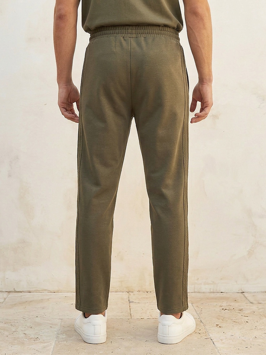 Drawstring Waist Track Pants