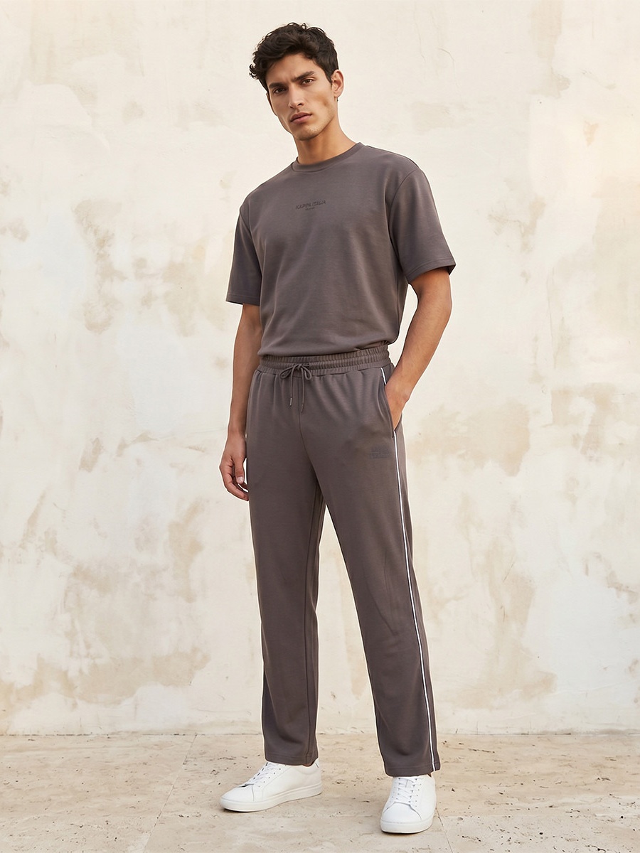 Soft Touch Drawstring Waist Track Pants