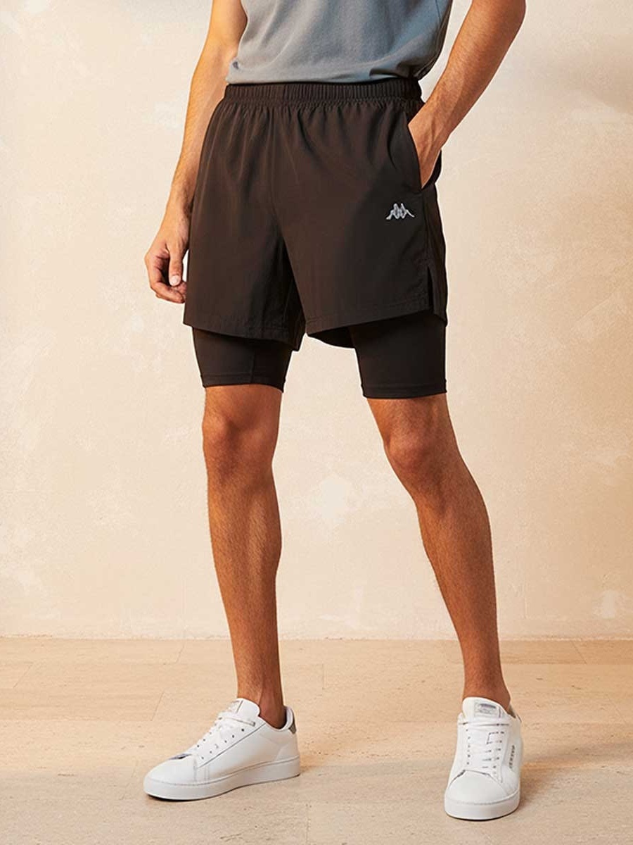 2-Way Stretch Shorts with Inner Liner