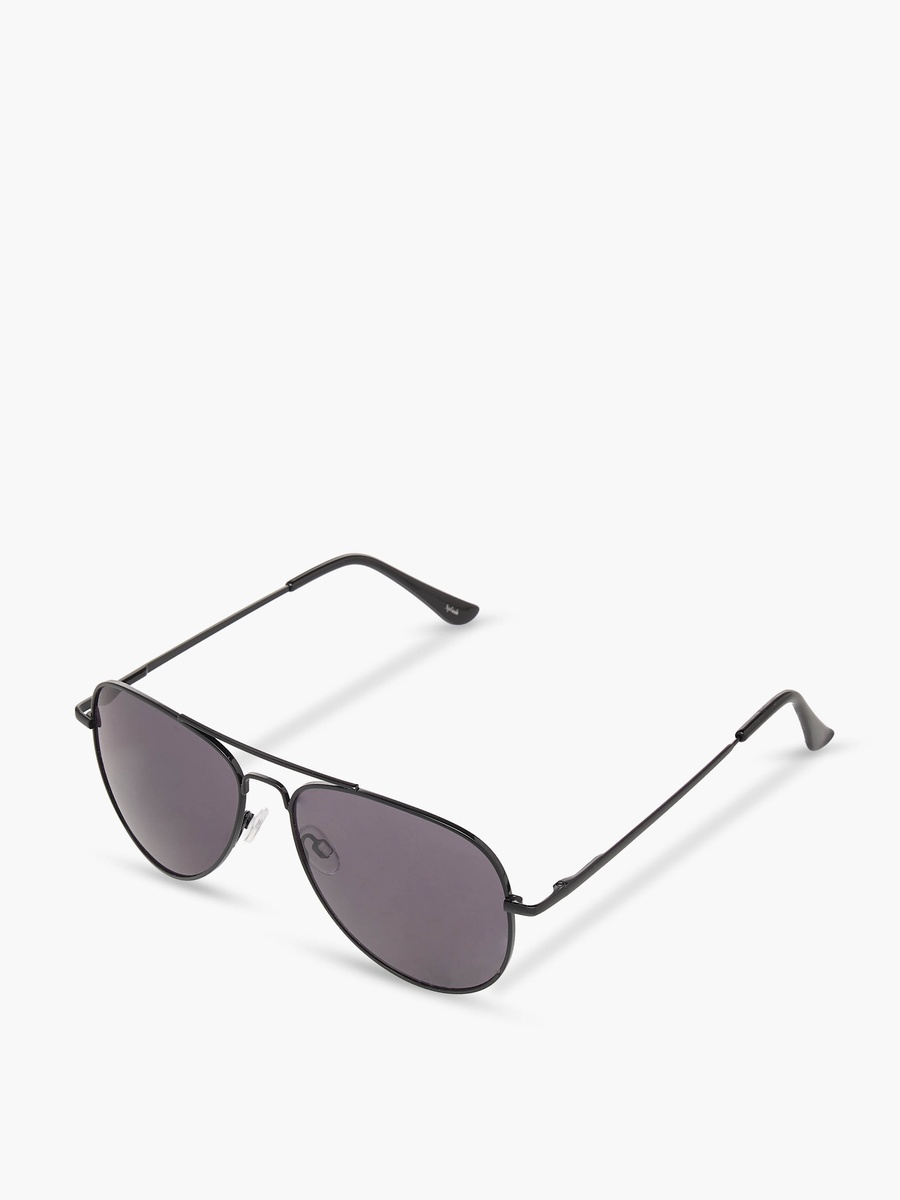 Men Aviator Grey Lens Sunglasses