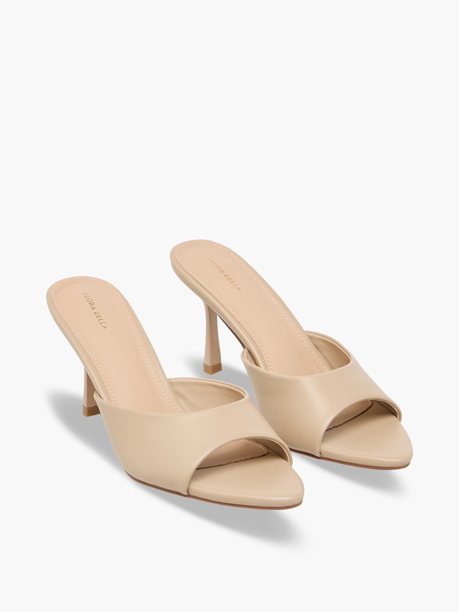 Women Slip-On Stiletto Heel Sandals