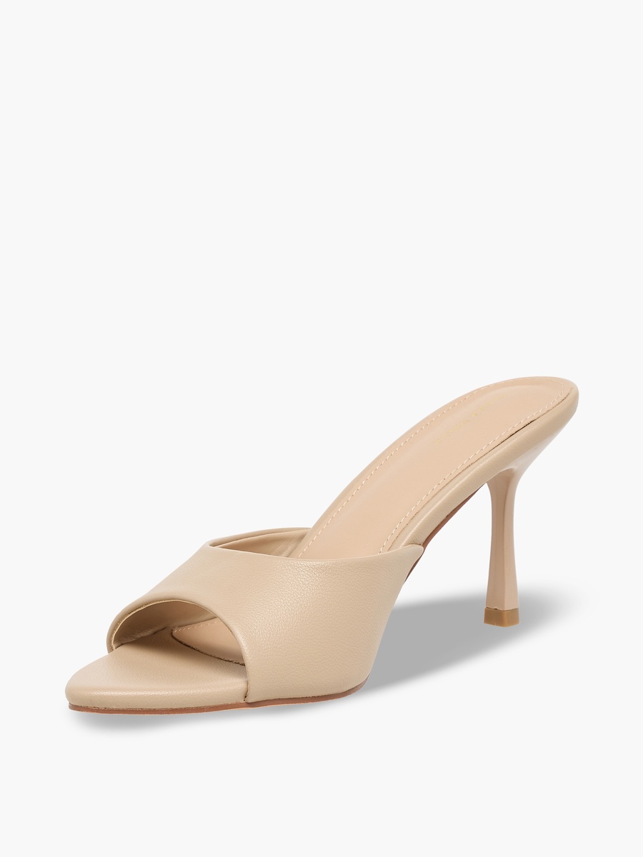 Women Slip-On Stiletto Heel Sandals