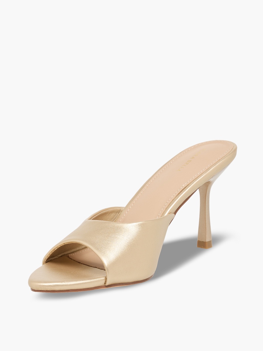 Women Slip-On Stiletto Heel Sandals