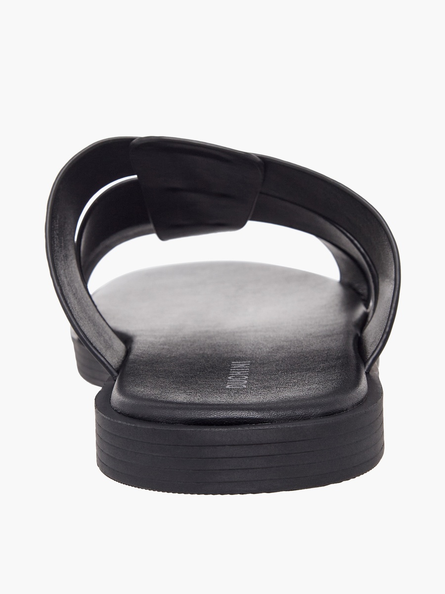 Men Slip-On Leather Comfort Sandals