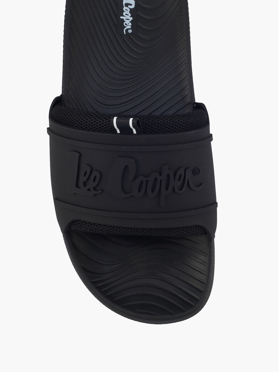 Men Embossed Slides