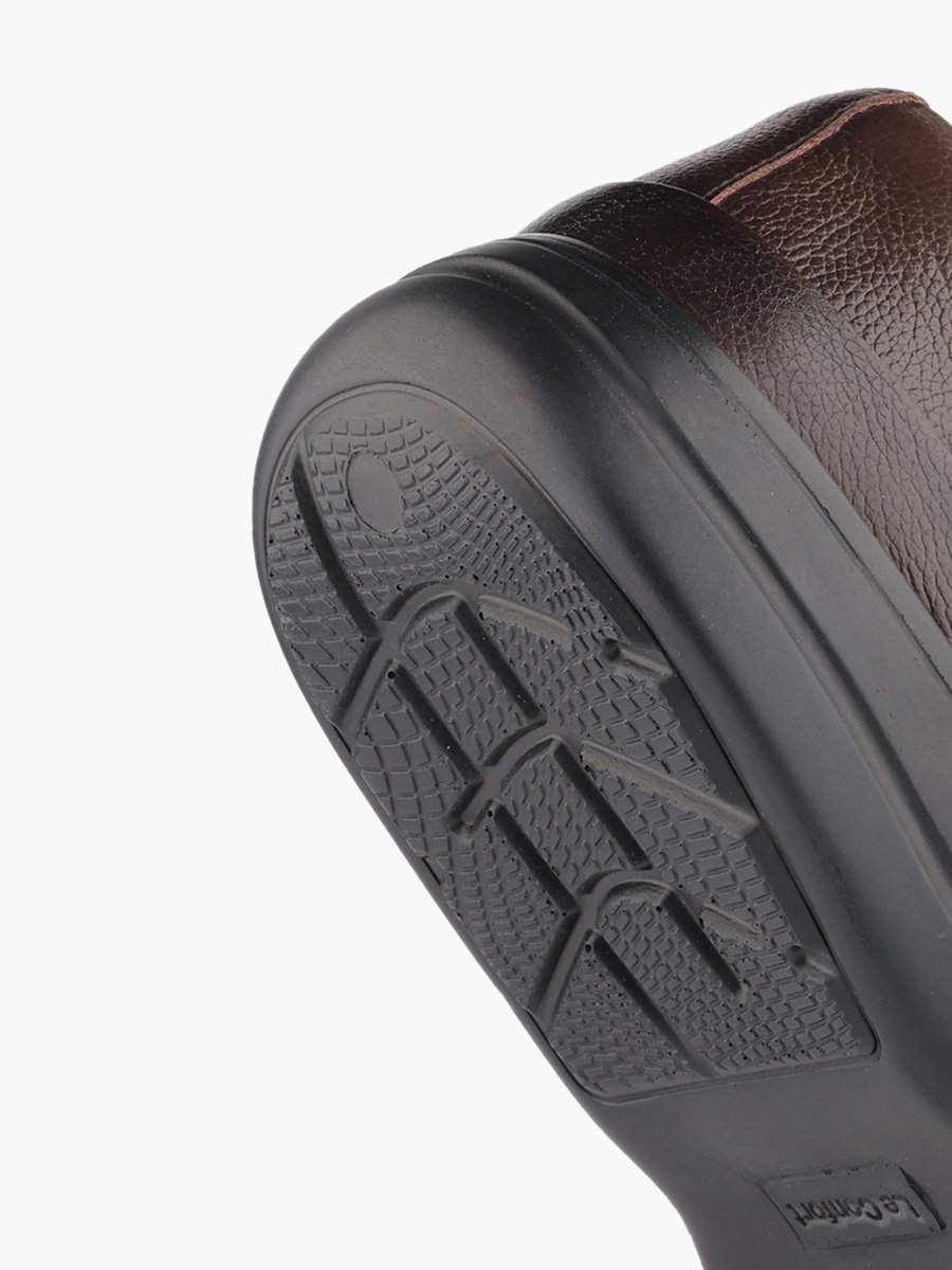 Men Genuine Leather Lace-Up Derby Shoes