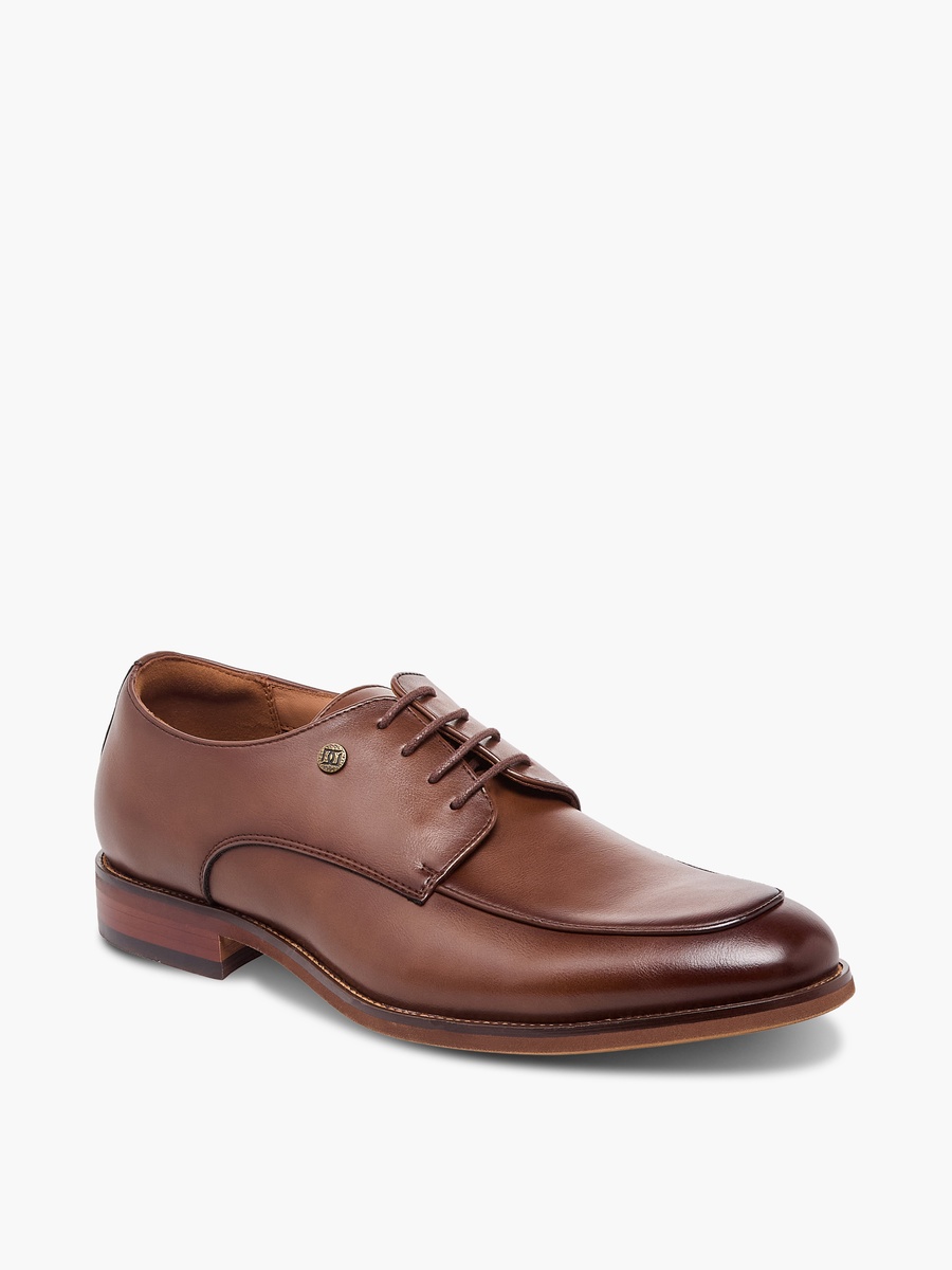 Men Lace-Up Derby Shoes