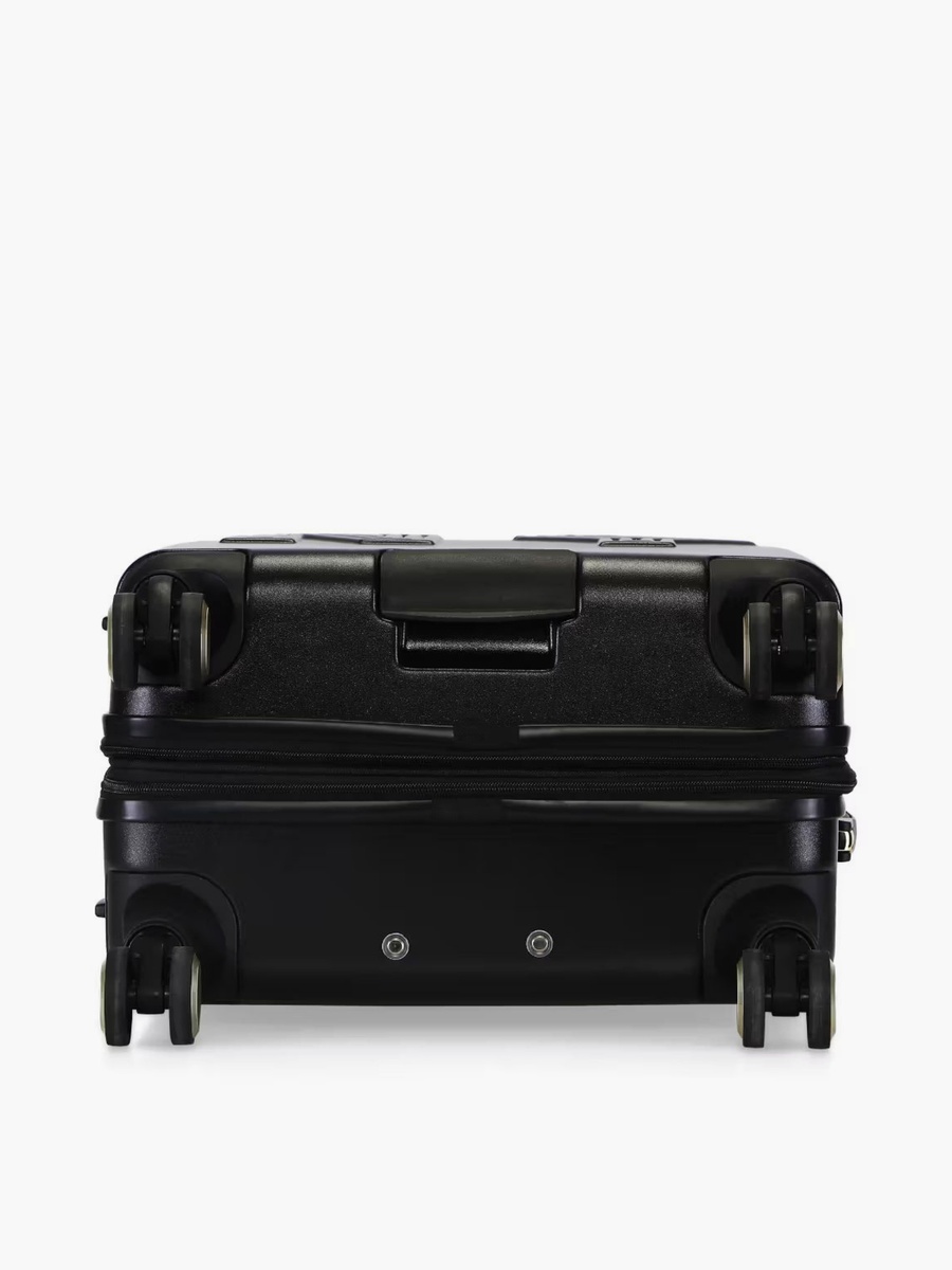 Textured Hardcase Luggage Trolley with Retractable Handle