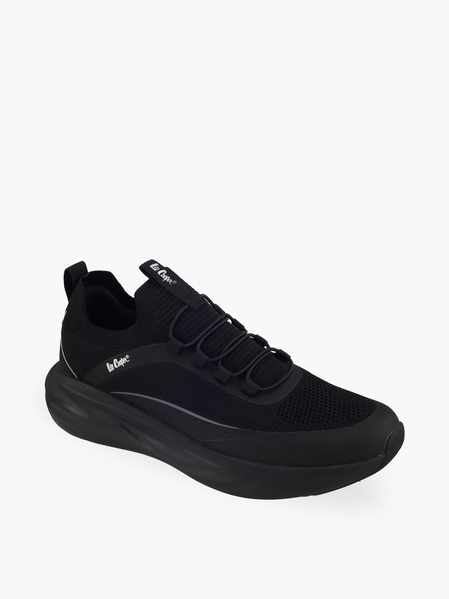 Men Slip-On Textured Ankle Sneakers