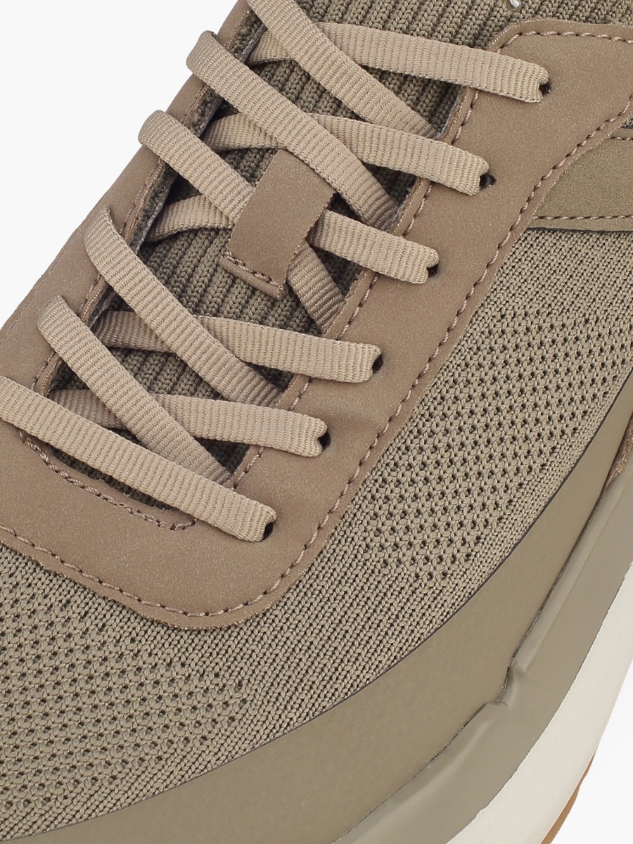 Men Lace-Up Ankle Sneakers