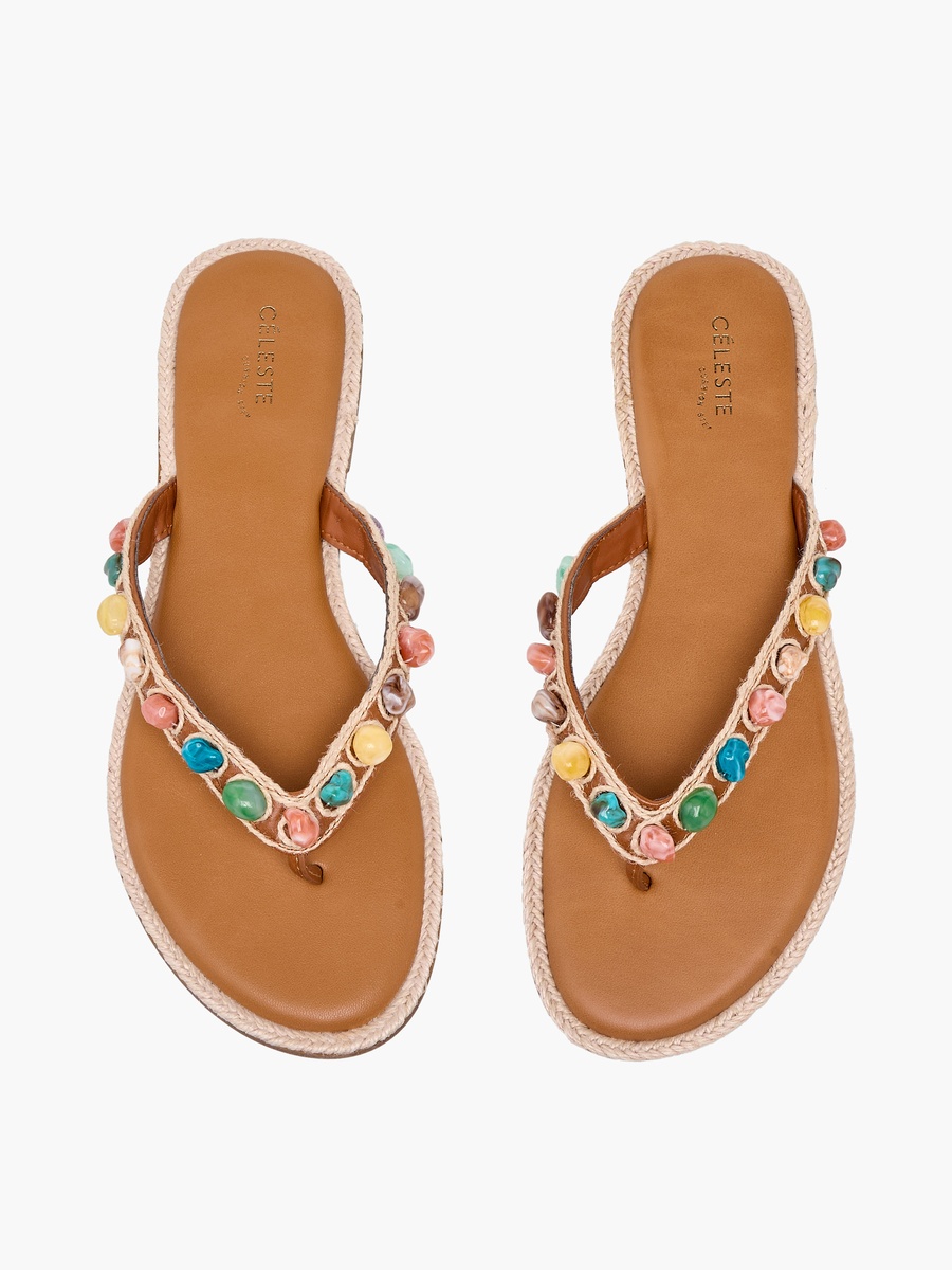 Women Embellished Slip-On Sandals