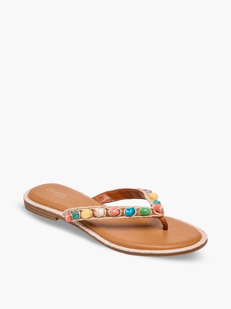 Women Embellished Slip-On Sandals